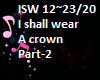I shall wear a crown P-2