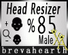 X♡A Head Scaler 85%M/F