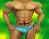 !GC! Blue Muscle Trunks