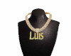 LUIS name Cuban Chain M