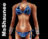 Blue Rave Bikini