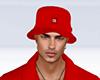 !CR Red Bucket Hat