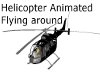 Helicopter Flying Anima