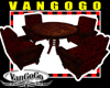 VG Mahogany Table Chairs