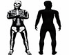 skeleton full outfit