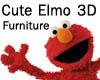 Elmo 3d  toy furniture