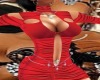 hottie19 red sexy dress