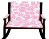 pink roses r chair