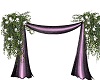 D* Wedding Arch Purple