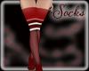 RL DarkRed Socks