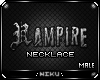 *Vampire Necklace