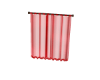 Red Shower Curtain