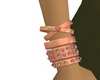 Latex Corail Bracelets