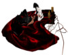RED RUG WHITH POSES