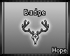 [HND] Deer Skull Badge