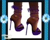 Purple Tic Tok Heels