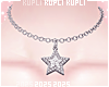 Y2k Star Choker