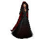 [MzE] Goth gown w/ cloak