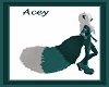 Teal unholy Tail V2(M/F)