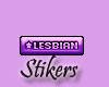 Lesbian pride purple