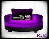 purple love  chair