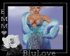 !E! Blue Princess Fur