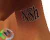 NiSh Neck Tatto
