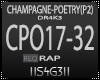 !S! CHAMPAGNEPOETRY(P2)