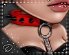 lDl Leash Choker Red 1