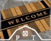 Welcome Stripe Doormat