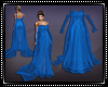 Evening Gown w/Lace Blue