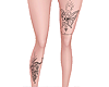 Tatto Leg Leopard