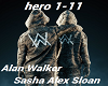 Hero Alan Walker  Sasha