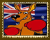 Boxing Kangaroo Stamp