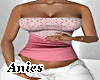 *A* Sexy Prego Pink Top