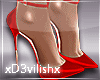 ✘In Love Red~Pumps