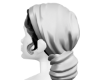 TV White Head Wrap