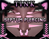 Septum Piercing | Pink