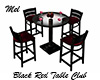 Black Red Table Club