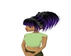 Black Purple Vixen Hair