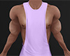 Lavender Muscle Tank Top 4 (M)