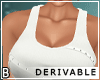 DRV Stud Strap Top