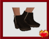 Brown Fall Simple Bootie