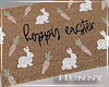 H. Easter Door Mat Large