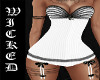 WQ!Blk/white corset