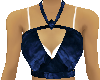 ,RT, dark blue halter