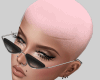 ! Shaved Hair Pink