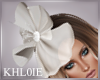 K off white ribbon hat