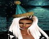 Blue Gold Animated Hat