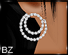[bz] Diamond Stud Rings